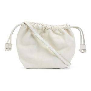 Leather bucket bag